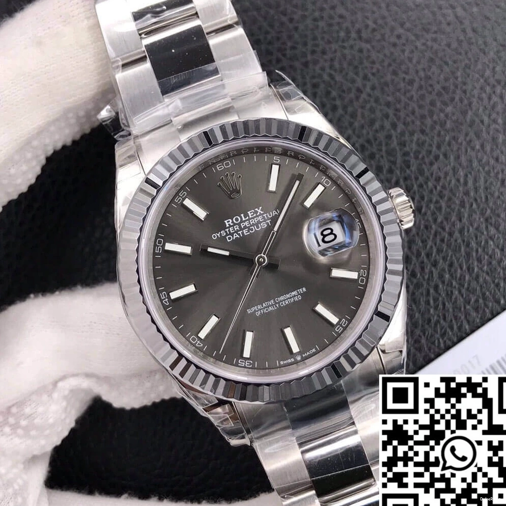 Factory M126334-0013 Datejust Rolex VS Grey Dial 0123